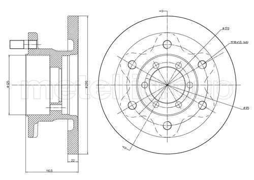 Brake Disc (23-0481)