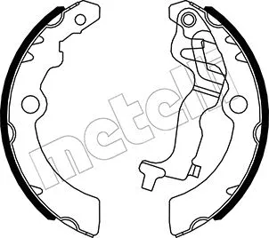 Brake Shoe Set (53-0518)