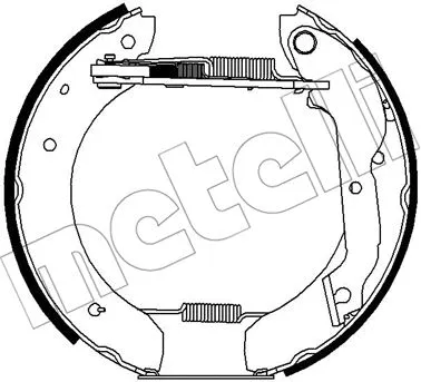 Brake Shoe Set (51-0284)