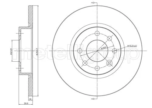 Brake Disc (23-0260)