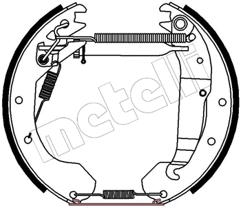 Brake Shoe Set (51-0175)