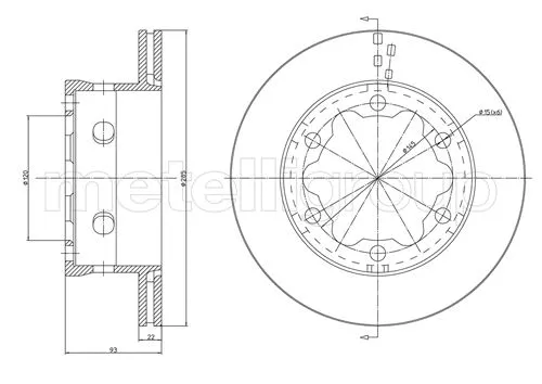 Brake Disc (23-0645)