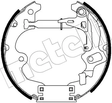Brake Shoe Set (51-0292)