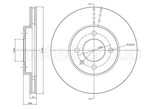 Brake Disc (23-0230C)
