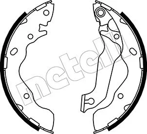 Brake Shoe Set (53-0176)