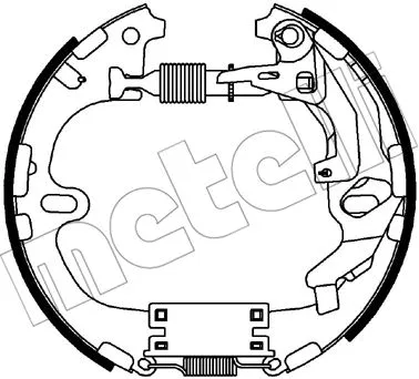 Brake Shoe Set (51-0299)