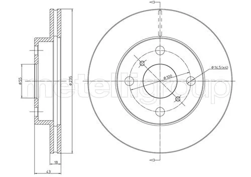 Brake Disc (23-0552C)