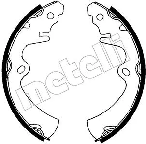 Brake Shoe Set (53-0576)