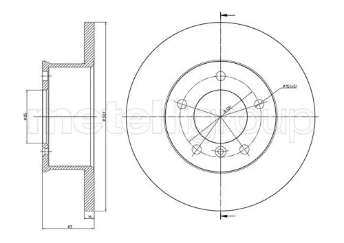 Brake Disc (23-0419)