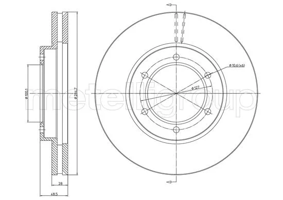Brake Disc (23-1574)