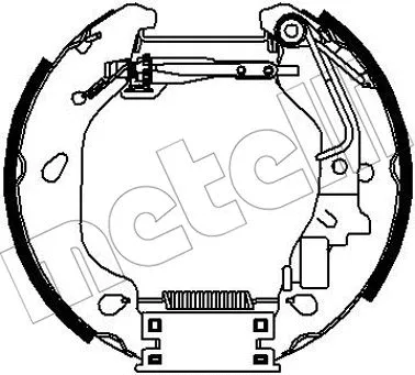 Brake Shoe Set (51-0319)