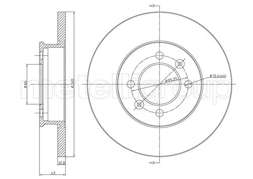 Brake Disc (23-0136)