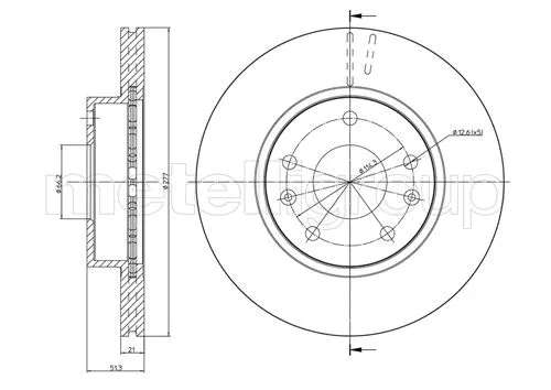 Brake Disc (23-0574C)