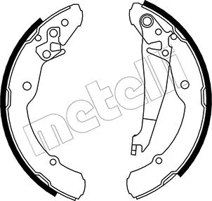 Brake Shoe Set (53-0379)