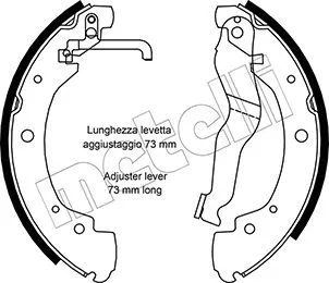 Brake Shoe Set (53-0469)