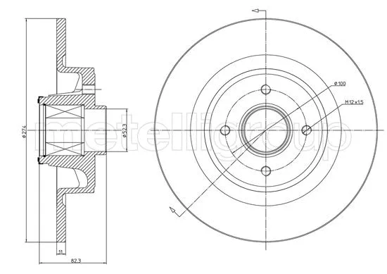 Brake Disc (23-1457)