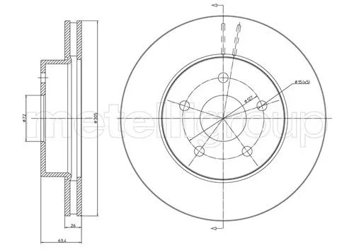 Brake Disc (23-0696C)