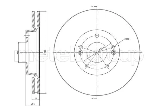 Brake Disc (23-0927C)