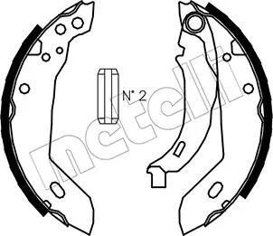 Brake Shoe Set (53-0322)