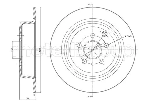 Brake Disc (23-0337)