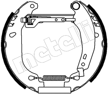 Brake Shoe Set (51-0017)