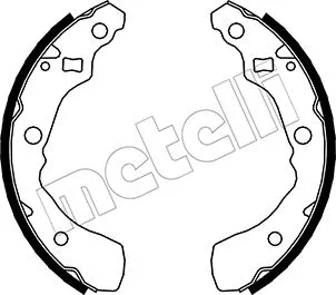 Brake Shoe Set (53-0041)