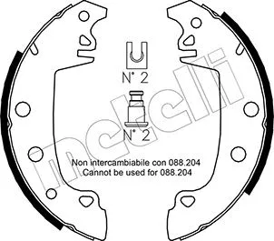 Brake Shoe Set