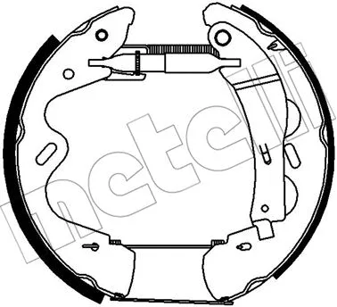 Brake Shoe Set (51-0346)