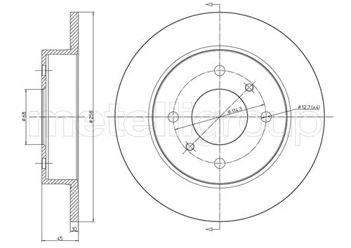 Brake Disc (23-0633)