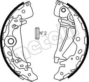 Brake Shoe Set (53-0226)