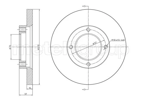 Brake Disc (23-1623)