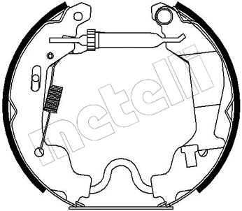 Brake Shoe Set (51-0187)
