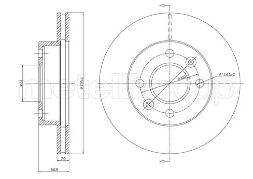 Brake Disc (23-0838)