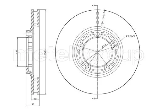 Brake Disc (23-0596)