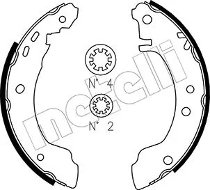 Brake Shoe Set (53-0283)