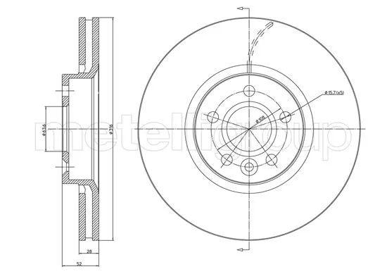 Brake Disc (23-1181C)