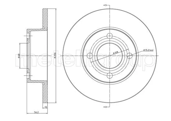 Brake Disc (23-0233)