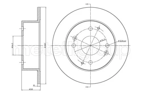 Brake Disc (23-0578)