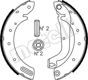 Brake Shoe Set (53-0287)