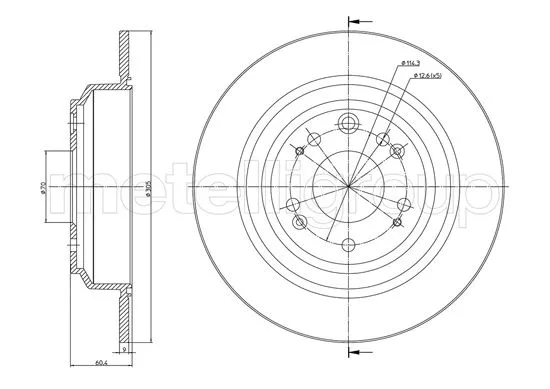 Brake Disc (23-1420C)