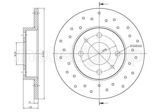 Brake Disc (23-1410FC)