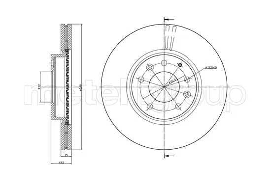 Brake Disc (23-0984C)