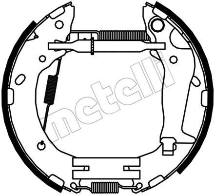 Brake Shoe Set (51-0532)