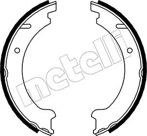 Brake Shoe Set, parking brake (53-0478)