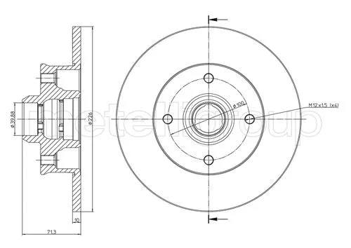 Brake Disc (23-0117)