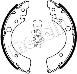 Brake Shoe Set (53-0151)