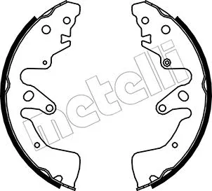Brake Shoe Set (53-0407)