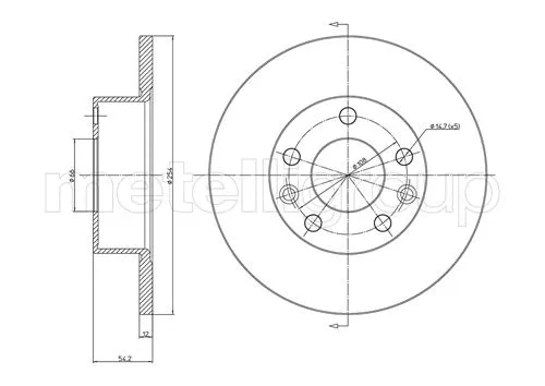 Brake Disc (23-0112)