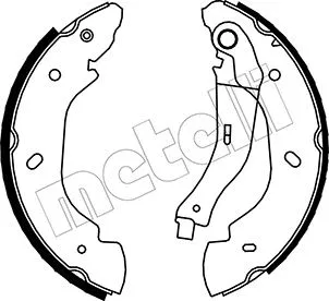 Brake Shoe Set (53-0135)
