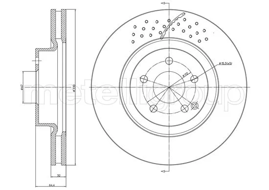 Brake Disc (23-1689FC)